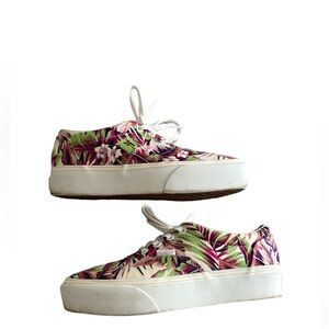 Vans paradise floral Doheny platform